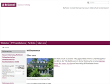 Tablet Screenshot of netconsult.ch