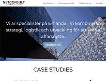 Tablet Screenshot of netconsult.se